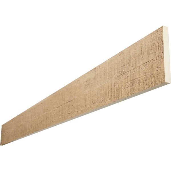 Endurathane 1 in. H x 12 in. W x 12 ft. L Rough Cedar Buttercream Faux Wood Beam Plank