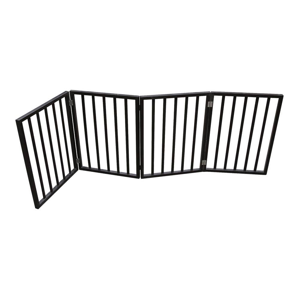 Foobrues Dog Gate For Doorways In Dark Brown MAR230346P The Home Depot foobrues-dog-gate-for-doorways-in-dark-brown-mar230346p-the-home-depot