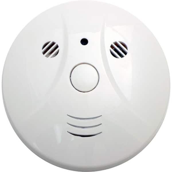 Bush Baby Smoke Detector DVR Hidden Camera with 30-Hour Battery and 16GB Memory