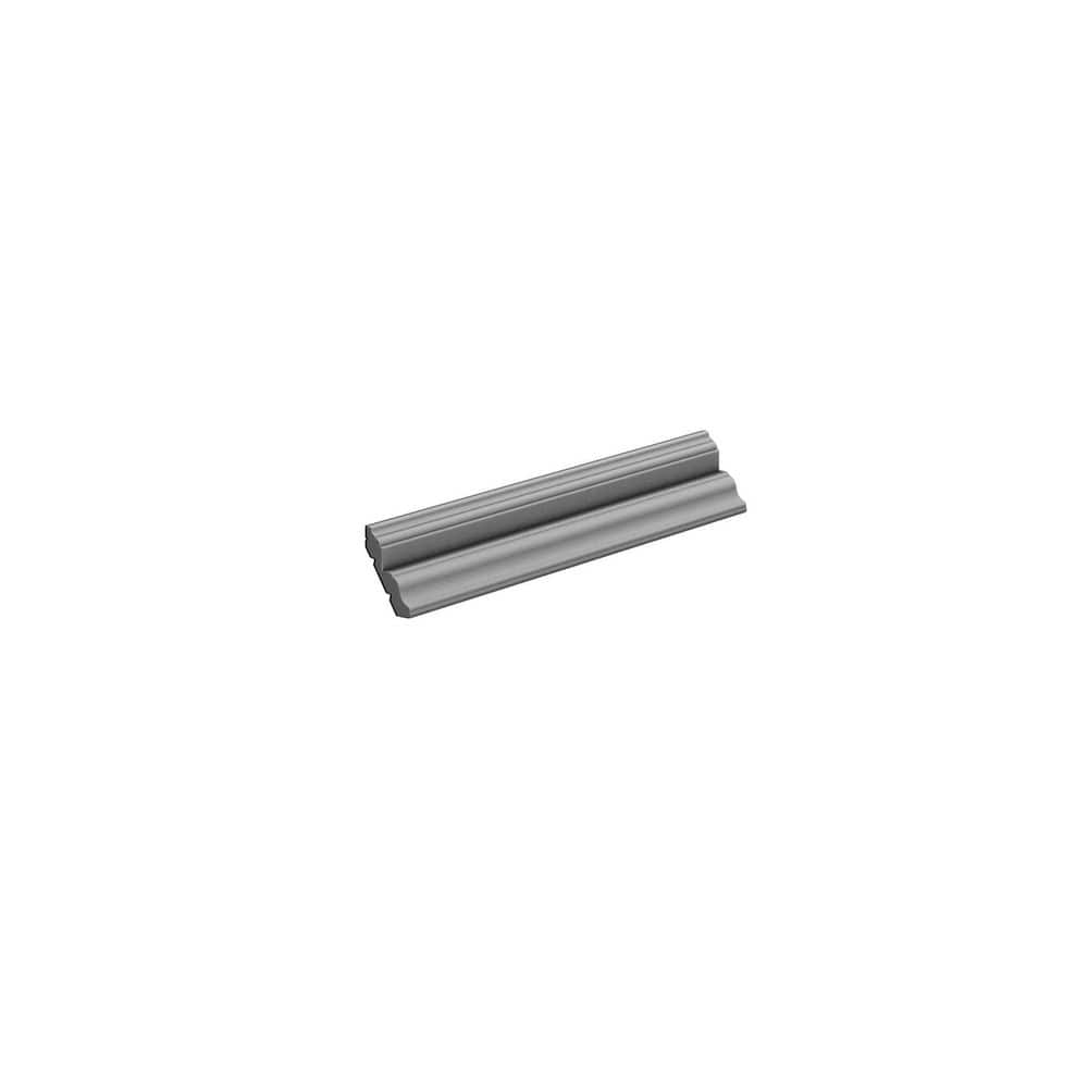 Rockingham Recessed 96 in. W x 3.5 in. H x 2.5 in. D in Painted Stratus Roy