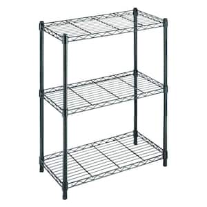 3 Tier Shelf Shelving Units Stainless Steel Wire Metal Storage Garage Shelves