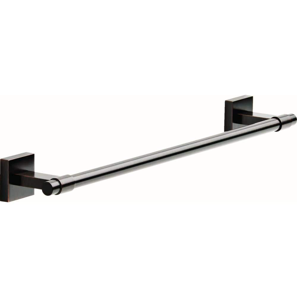 Maxted 18 in. Wall Mount Towel Bar Bath Hardware Accessory in Venetian Bron