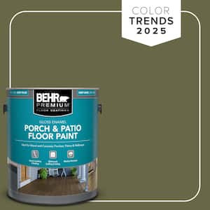 1 gal. #PPU9-24 Amazon Jungle Gloss Enamel Interior/Exterior Porch and Patio Floor Paint