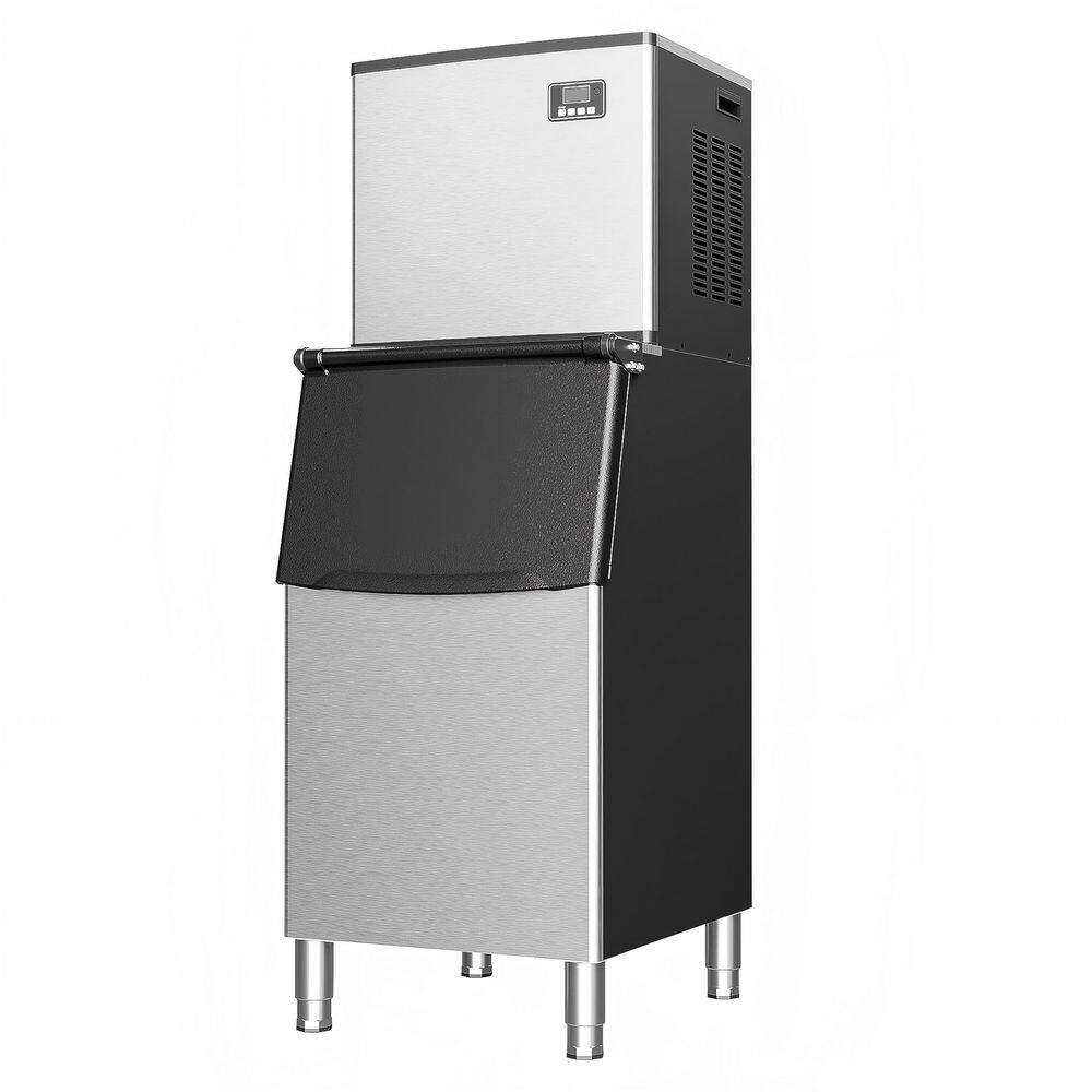 22 in. Production Per Day 400 lbs. Full Size Cubes Commercial Freestanding Ice Maker in Stainless Steel price history on PriceWatchPro