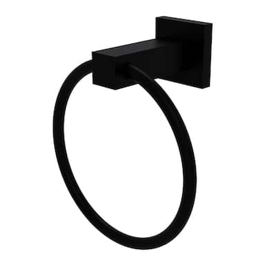 Montero Collection Towel Ring in Matte Black
