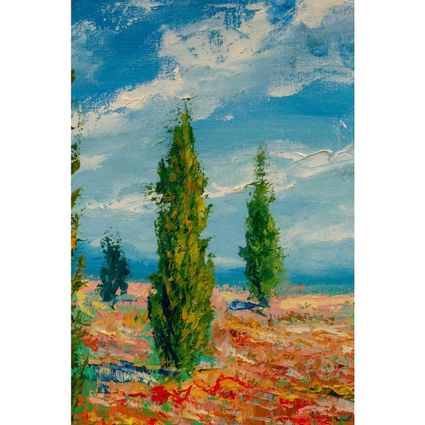 Unbranded "Everything Is Perfect" by Marmont Hill Unframed Canvas Nature Art Print 30 in. x 20 in.