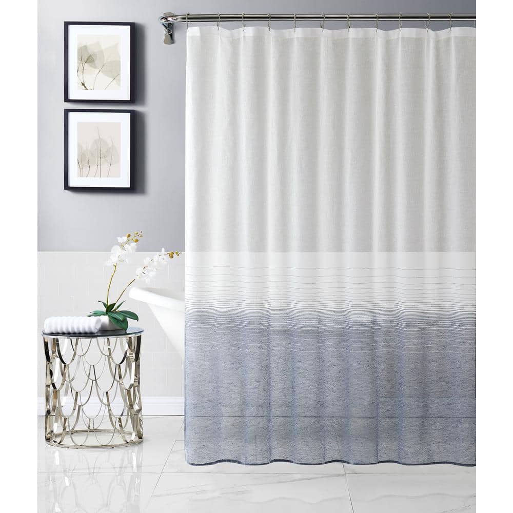 Linea 70 x 72 Shower Curtain In Navy