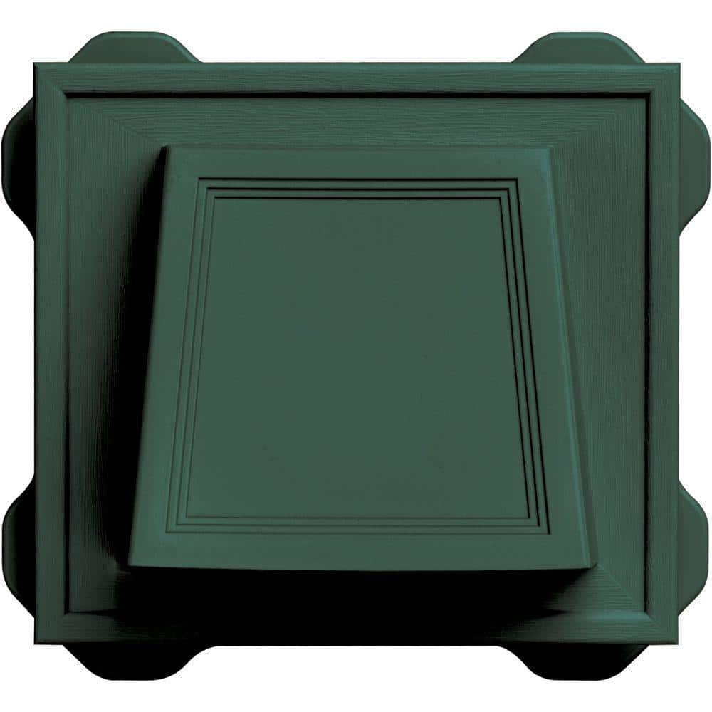 Square Exhaust Siding Vent #028-Forest Green Square Exhaust Siding Vent #028-Forest Green