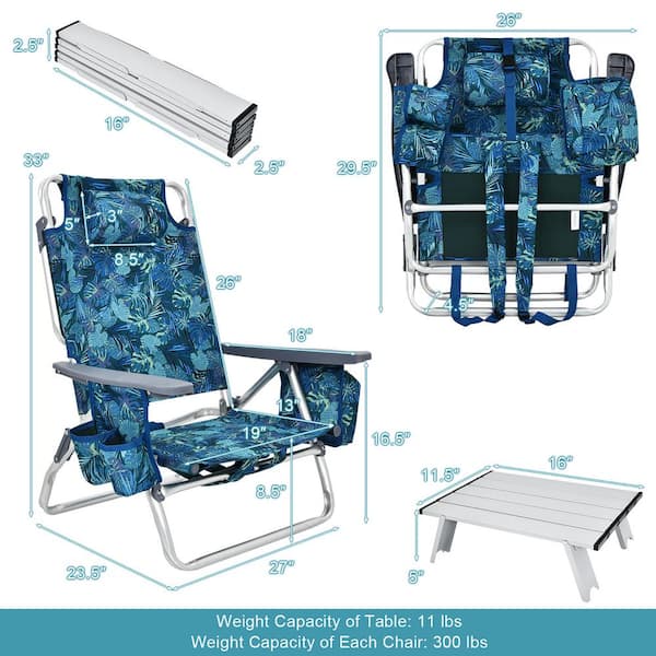 Tommy Bahama Beach Chair 2-pack