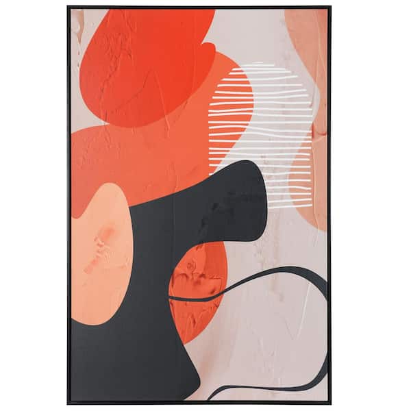 StyleCraft Organic Games 1-Piece Framed Art Print 47.24 in. x 31.5 in.