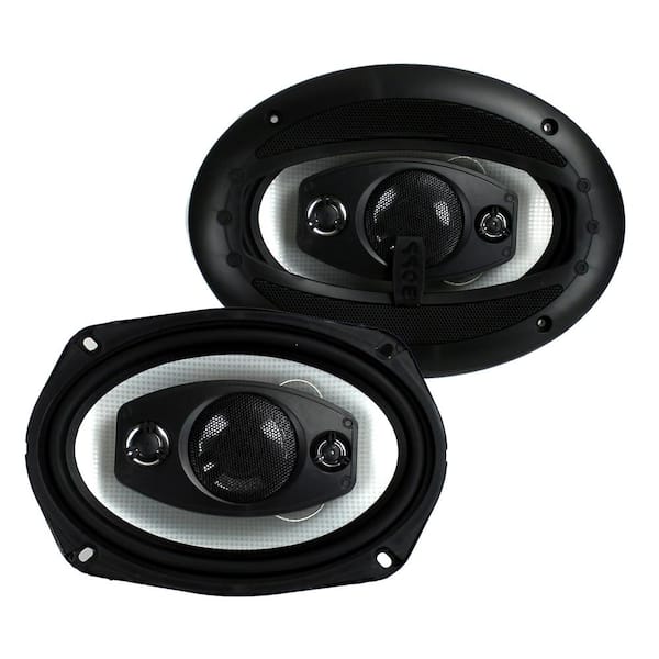 6 in. x 9 in. Dia 500-Watt 4 Way Car Coaxial Audio Speakers Stereo (2-Pack)