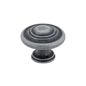 Grenoble Collection 1-3/4 in. (44 mm) Pewter Traditional Cabinet Knob