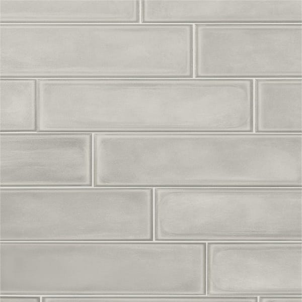 Ivy Hill Tile Stacy Garcia Olimar Grigio 3.93 in. x 15.74 in. Matte Porcelain Wall Tile (7.74 sq. ft./Case)