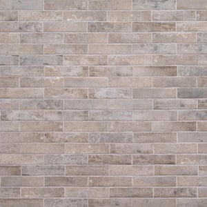 Capella Taupe Brick 2 in. x 10 in. Matte Porcelain Floor and Wall Tile (100-Cases/515.2 sq. ft./Pallet)