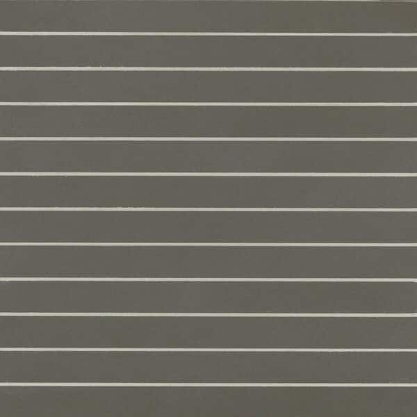 Bedrosians Sahara Square 1 in. x 12 in. Matte Dark Porcelain Mosaic Tile (4.84 sq. ft./Case)