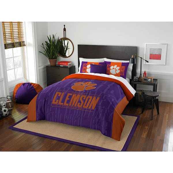 THE NORTHWEST GROUP Clemson 3-Piece Multicolored Full Comforter Set