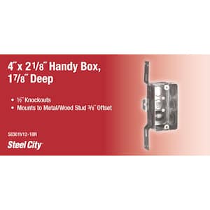 4 in. Steel Utility Box