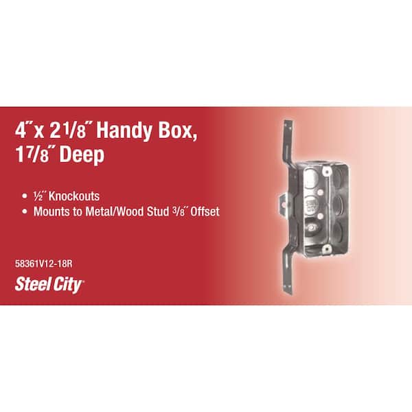 4 in. Steel Utility Box (58361V12-18R)