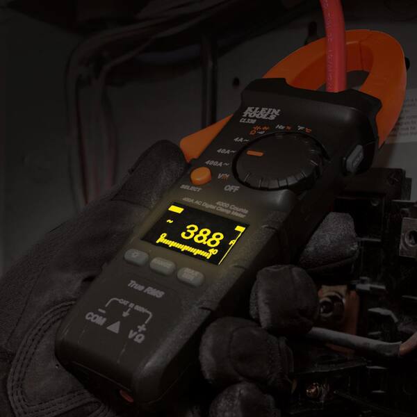 Klein Tools - 400A AC Auto-Ranging Digital Clamp Meter