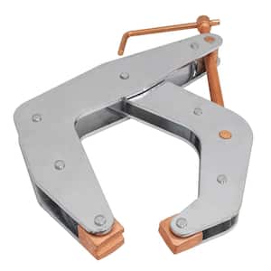 10 in. Jaw Deep Reach T-Handle Cantilever Clamp