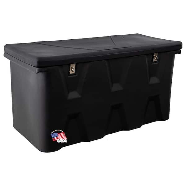 BUYERS PRODUCTS 17.25 in. x 19 in. x 44 in. Matte Black Plastic All-Purpose Truck Tool Box Chest