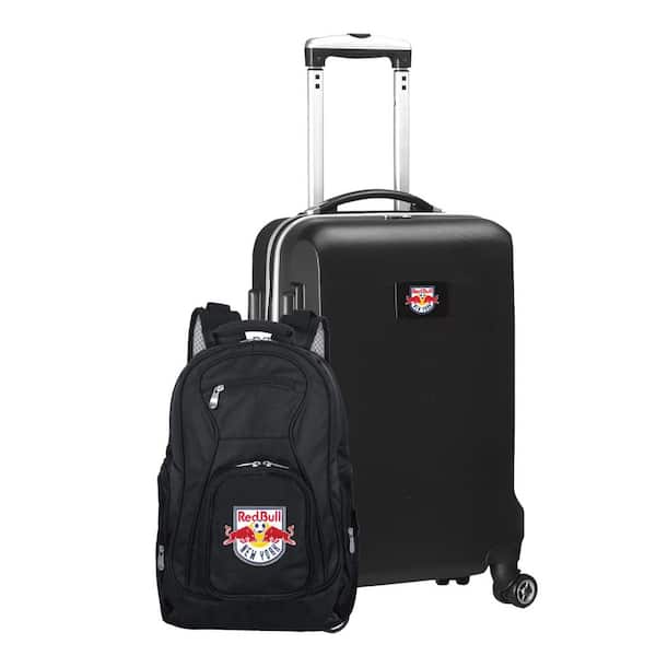 New York Red Bulls 21 in. Deluxe 2-Piece Backpack and Carry-on Set -Black