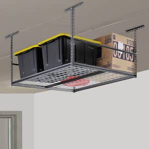 Designers Edge 30 ft. 16/3 Retractable Metal Cord Reel with 13-Watt  Fluorescent Light E318 - The Home Depot