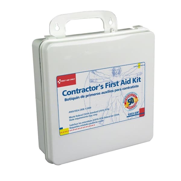 First Aid Only 237-Piece Contractor's Plastic First Aid Kit
