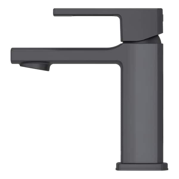 Pfister Deckard Single-Handle Single Hole Bathroom Faucet in Matte