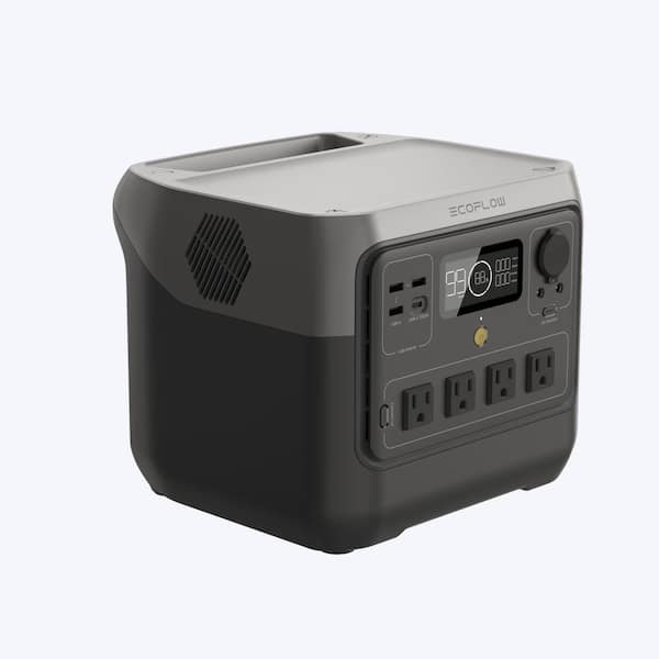  Peak - 【新品未使用】 ポータブルバッテリー　EcoFlow 　2pro EcoFlow 800W Output/1600W Peak Push-Button Start Battery Generator