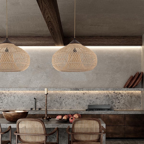 ELE Light & Decor Huka Wabi-Sabi Contemporary 1-Light 60