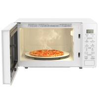 18 in. 0.7 cu. ft. Countertop Microwave in White with Auto-Cleaning Function