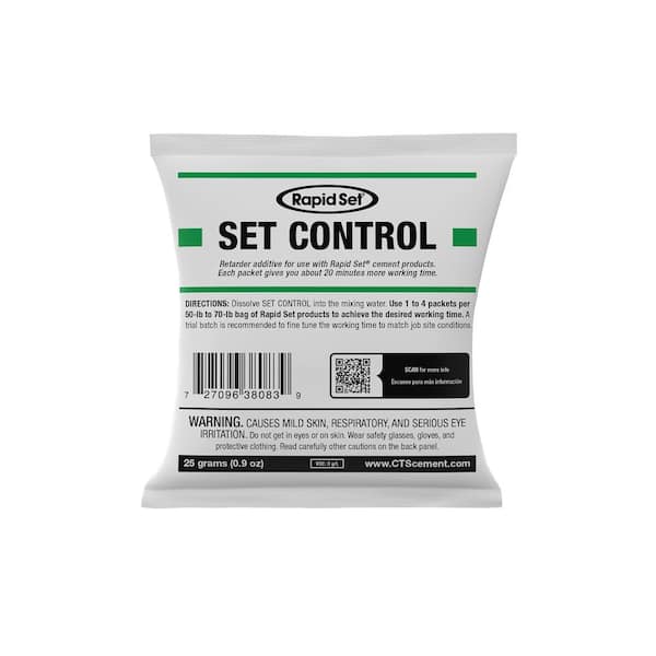Rapid Set 0.88 oz. Concrete Pharmacy Set Control