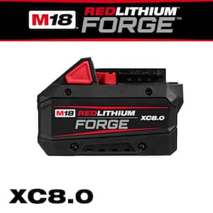 M18 18V Lithium-Ion REDLITHIUM FORGE XC 8.0 Ah Battery Pack