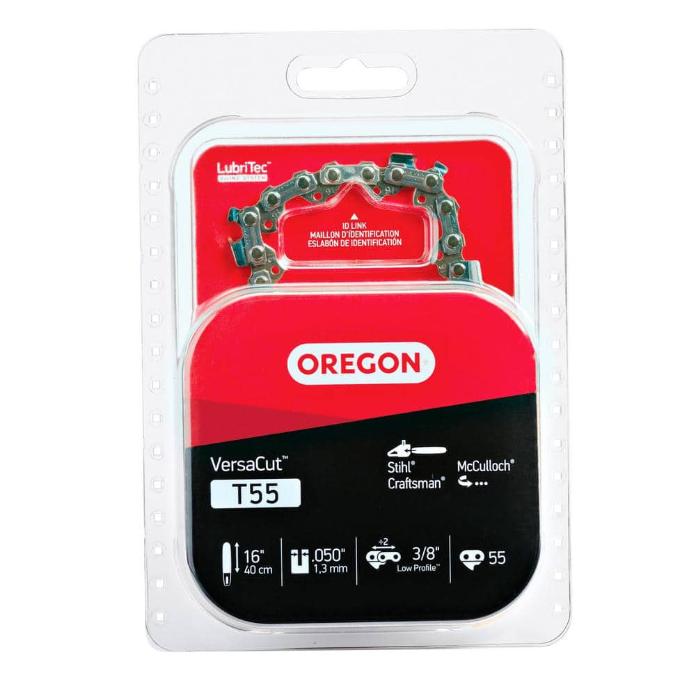 Photos - Chain / Reciprocating Saw Blade Oregon T55 Chainsaw Chain for 16 in. Bar Fits Stihl, Craftsman, McCulloch, Poulan 