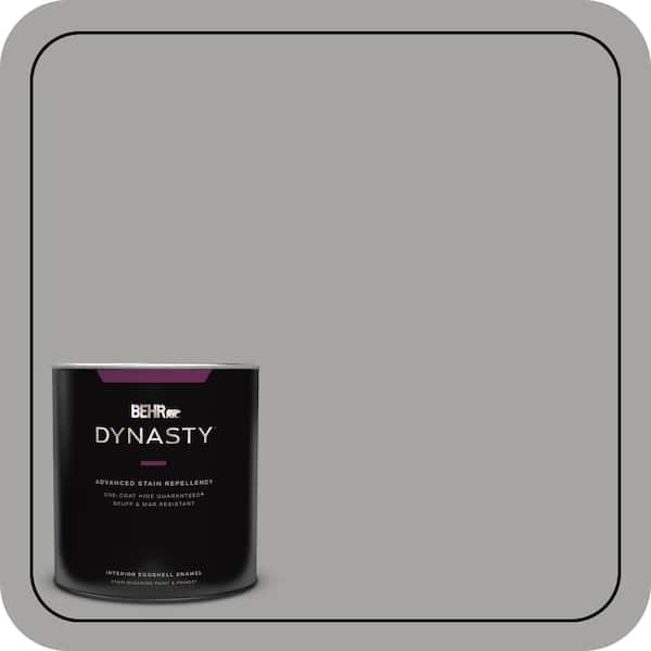 BEHR DYNASTY 1 qt. #PPU26-07 Smokey Wings Eggshell Enamel Interior Stain-Blocking Paint and Primer