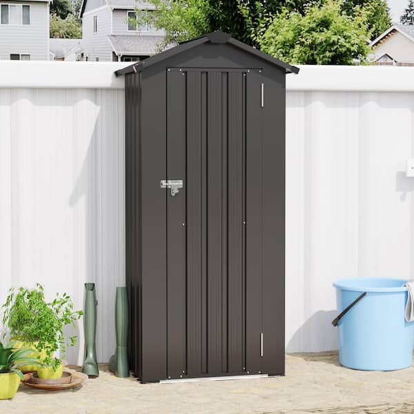 2.5 ft. x 1.4 ft. Metal Shed with Single Door (3.5 sq. ft. )