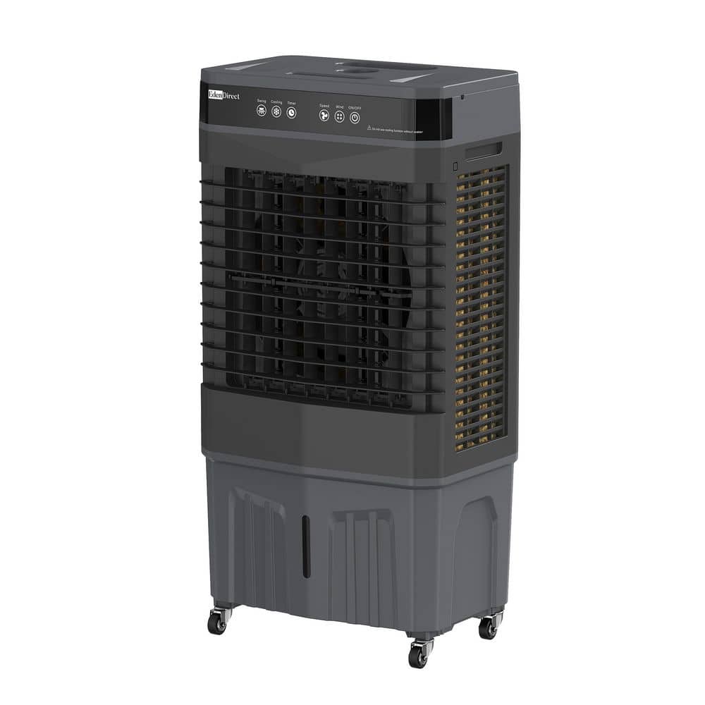 2800 CFM 3-Speed Portable Evaporative Cooler for 750 sq. ft. with remote control, timer, in white ,44L tank price history on PriceWatchPro