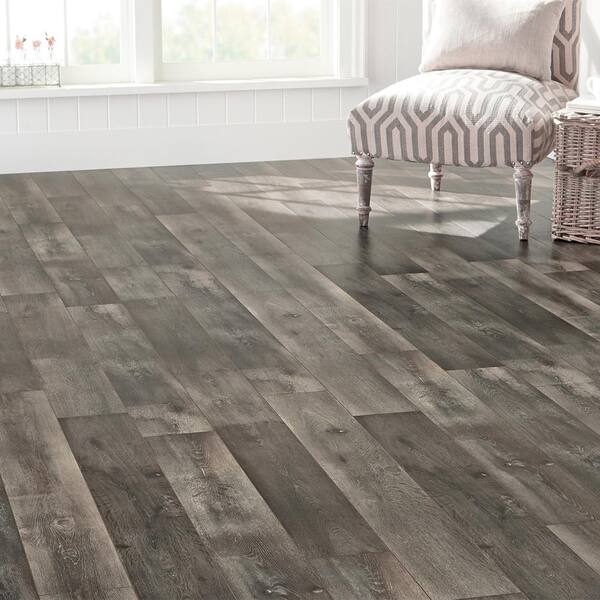 Home Decorators Collection Eir Courtship Grey Oak 8 Mm Thick X 6 58 In Wide 47 80 Length Laminate Flooring 26 19 Sq Ft Case Hl1269 The Depot - Grey Laminate Flooring Aberdeen