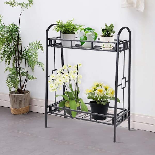 Travelwant Hanging Plant Stand Heavy Duty Metal Flower Plant Pot
