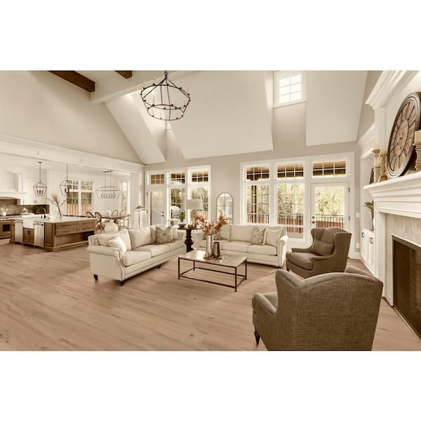 Westminster Oak 22 MIL x 9.06 in. W x 48.03 in. L Click Lock Waterproof Vinyl Plank Flooring (21.15 sq. ft. /Case)