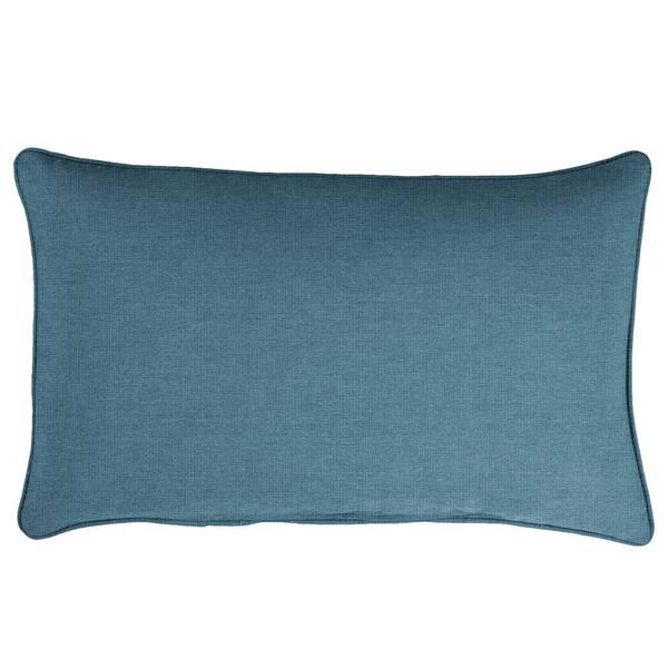 denim lumbar pillow