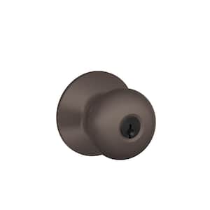 Plymouth Oil Rubbed Bronze Keyed Entry Door Knob
