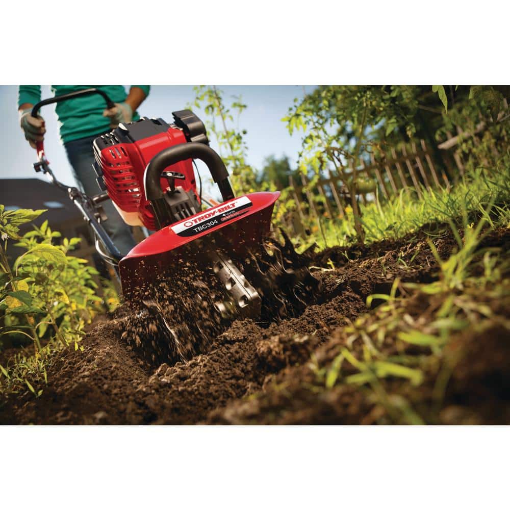 TBC304 12 in. 30cc 4-Cycle Gas Cultivator with Adjustable Cultivating Widths - 1