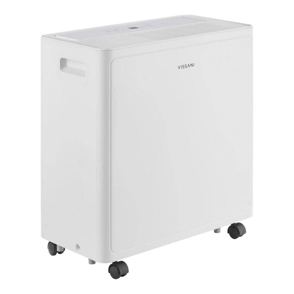 Vissani 50 Pt Dehumidifier For Basement Garage Or Wet Rooms Up To