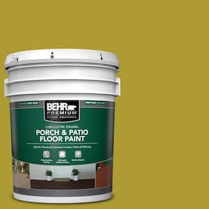 5 gal. #P330-7 Luscious Lime Low-Lustre Enamel Interior/Exterior Porch and Patio Floor Paint