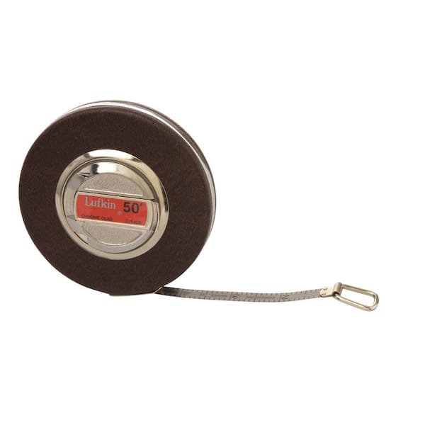 Crescent Lufkin 3/8 in. x 50 ft. Anchor Chrome Clad Tape Measure