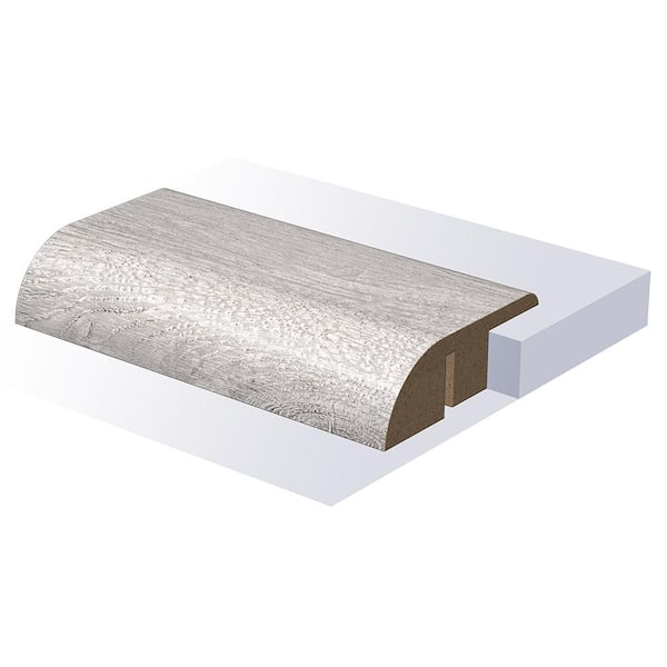 Regal Chambord-Versailles Reducer 0.6 in. T x 1.75 in. W x 94 in. L Smooth Wood Look Laminate Moulding/Trim