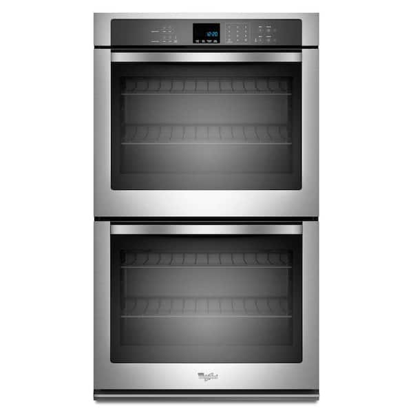 Whirlpool 27 in. Double Electric Wall Oven Self-Cleaning in Stainless Steel