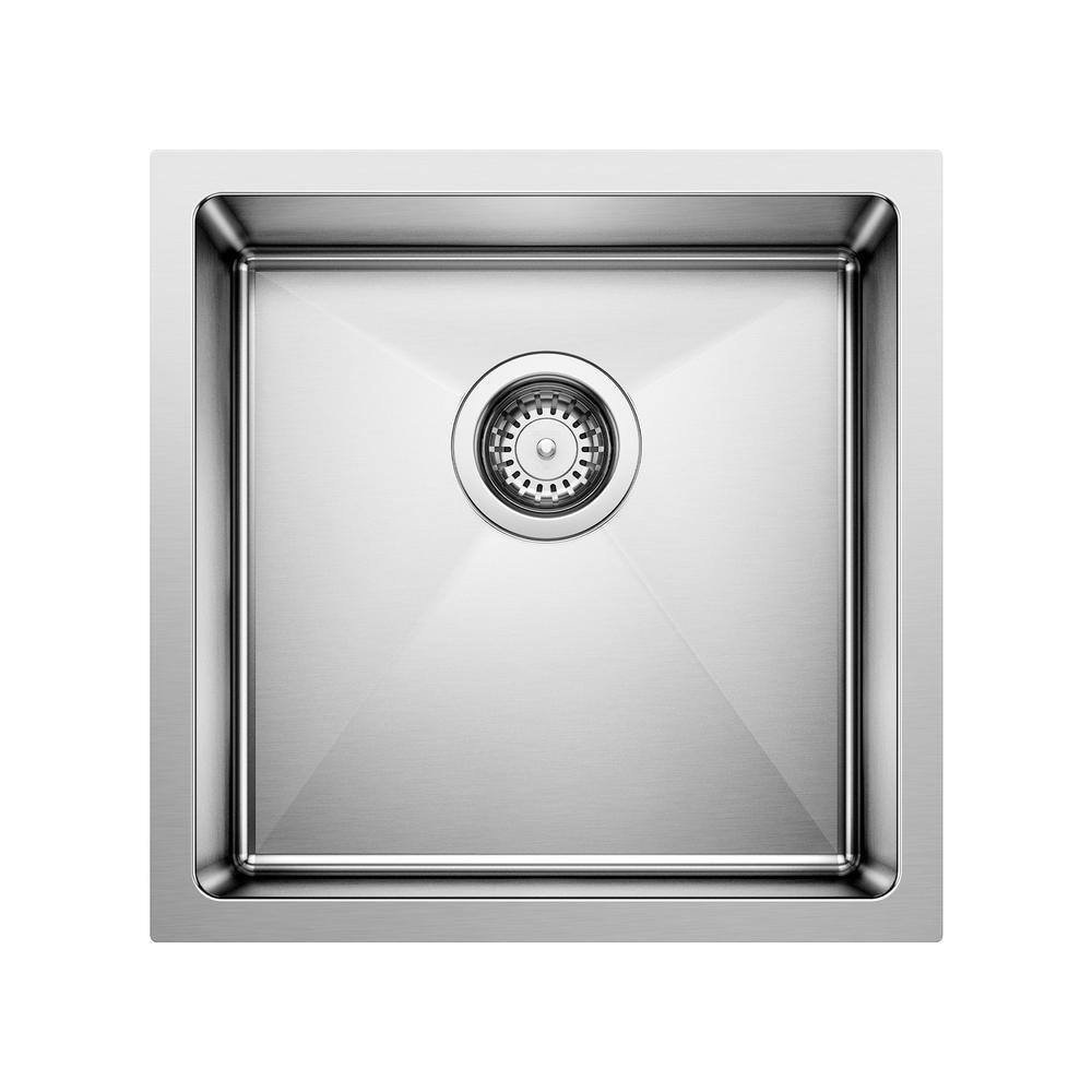 CUVEE R15 16-Gauge Stainless Steel 17 in. Single Bowl Undermount Bar Sink